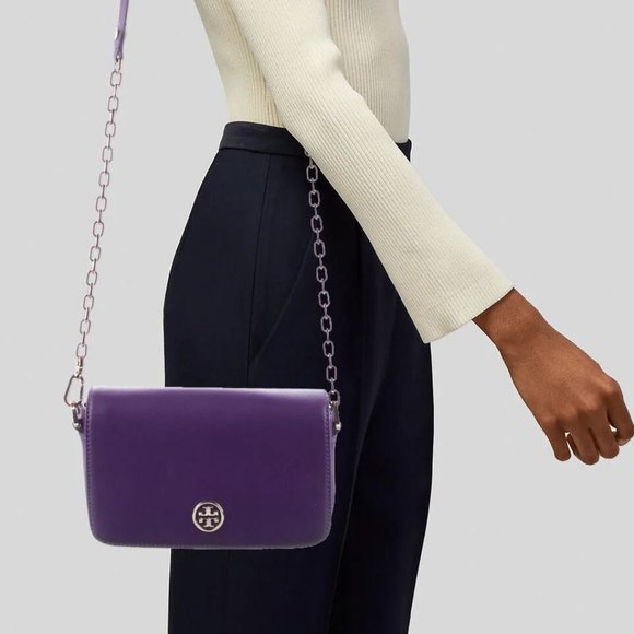 Tory Burch Robinson Chain Mini Bag - Picture 5 of 5